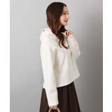 クロップド丈ダンボールフーディー/洗える | MK MICHEL KLEIN | 詳細画像10 