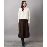 クロップド丈ダンボールフーディー/洗える | MK MICHEL KLEIN | 詳細画像11 