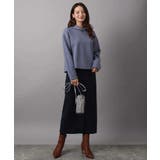 クロップド丈ダンボールフーディー/洗える | MK MICHEL KLEIN | 詳細画像26 