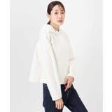 クロップド丈ダンボールフーディー/洗える | MK MICHEL KLEIN | 詳細画像36 