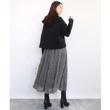 クロップド丈ダンボールフーディー/洗える | MK MICHEL KLEIN | 詳細画像9 