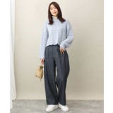 キラキラシアーハイネックカットソー/洗える | MK MICHEL KLEIN | 詳細画像12 