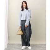 キラキラシアーハイネックカットソー/洗える | MK MICHEL KLEIN | 詳細画像13 