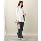 キラキラシアーハイネックカットソー/洗える | MK MICHEL KLEIN | 詳細画像16 