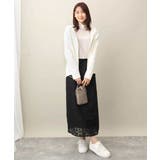 キラキラシアーハイネックカットソー/洗える | MK MICHEL KLEIN | 詳細画像20 