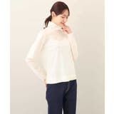 キラキラシアーハイネックカットソー/洗える | MK MICHEL KLEIN | 詳細画像37 