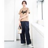 フリンジ刺繍ロゴTシャツ/洗える | MK MICHEL KLEIN | 詳細画像42