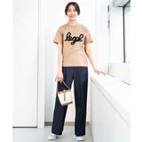 フリンジ刺繍ロゴTシャツ/洗える | MK MICHEL KLEIN | 詳細画像44