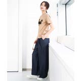 フリンジ刺繍ロゴTシャツ/洗える | MK MICHEL KLEIN | 詳細画像46