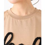 フリンジ刺繍ロゴTシャツ/洗える | MK MICHEL KLEIN | 詳細画像58
