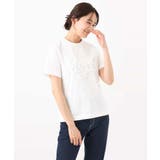フリンジ刺繍ロゴTシャツ/洗える | MK MICHEL KLEIN | 詳細画像62