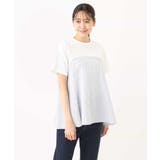 ビスチェレイヤード風フレアーTシャツ(ストライプ)/洗える | MK MICHEL KLEIN | 詳細画像11