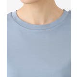 シアー切替えランタンスリーブカットソー/接触冷感/洗える | MK MICHEL KLEIN | 詳細画像25