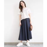 ビーズ刺繍ロゴTシャツ/洗える | MK MICHEL KLEIN | 詳細画像11