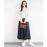 ビーズ刺繍ロゴTシャツ/洗える | MK MICHEL KLEIN | 詳細画像13