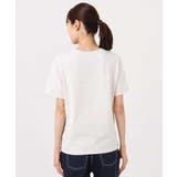 ビーズ刺繍ロゴTシャツ/洗える | MK MICHEL KLEIN | 詳細画像31