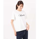 ビーズ刺繍ロゴTシャツ/洗える | MK MICHEL KLEIN | 詳細画像36