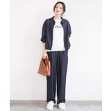 ビーズ刺繍ロゴTシャツ/洗える | MK MICHEL KLEIN | 詳細画像6