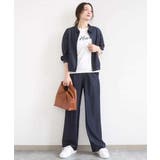 ビーズ刺繍ロゴTシャツ/洗える | MK MICHEL KLEIN | 詳細画像8