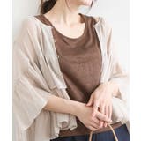 ラメタンクトップ/UVカット/洗える | MK MICHEL KLEIN | 詳細画像1 