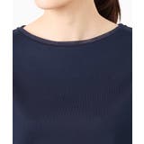 シルケットフライス半袖カットソー/洗える | MK MICHEL KLEIN | 詳細画像40