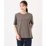 ニュアンス配色コットンロゴTシャツ/洗える | MK MICHEL KLEIN | 詳細画像29 