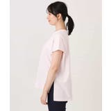 [洗える]ニュアンスロゴ フレンチスリーブTシャツ | MK MICHEL KLEIN | 詳細画像11 