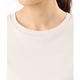 [接触冷感/洗える]裾ドロストデザインカットソー | MK MICHEL KLEIN | 詳細画像25 