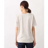 発泡プリントロゴTシャツ/洗える | MK MICHEL KLEIN | 詳細画像42 