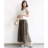 裾ドロストデザインカットソー/接触冷感/洗える | MK MICHEL KLEIN | 詳細画像15 