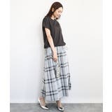 裾ドロストデザインカットソー/接触冷感/洗える | MK MICHEL KLEIN | 詳細画像18 