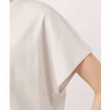 裾ドロストデザインカットソー/接触冷感/洗える | MK MICHEL KLEIN | 詳細画像23 