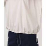 裾ドロストデザインカットソー/接触冷感/洗える | MK MICHEL KLEIN | 詳細画像24 