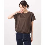 裾ドロストデザインカットソー/接触冷感/洗える | MK MICHEL KLEIN | 詳細画像28 