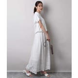 裾ドロストデザインカットソー/接触冷感/洗える | MK MICHEL KLEIN | 詳細画像9 