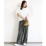 フレアースリーブ天竺カットソー/接触冷感/洗える | MK MICHEL KLEIN | 詳細画像10