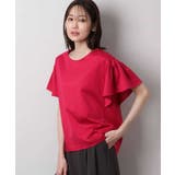 フレアースリーブ天竺カットソー/接触冷感/洗える | MK MICHEL KLEIN | 詳細画像11