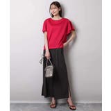 フレアースリーブ天竺カットソー/接触冷感/洗える | MK MICHEL KLEIN | 詳細画像13