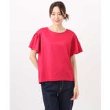 フレアースリーブ天竺カットソー/接触冷感/洗える | MK MICHEL KLEIN | 詳細画像15