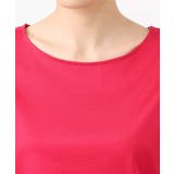 フレアースリーブ天竺カットソー/接触冷感/洗える | MK MICHEL KLEIN | 詳細画像18