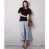 フレアースリーブ天竺カットソー/接触冷感/洗える | MK MICHEL KLEIN | 詳細画像5