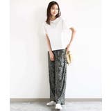 フレアースリーブ天竺カットソー/接触冷感/洗える | MK MICHEL KLEIN | 詳細画像9