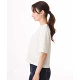 [洗える]ドット調アイレット レースTシャツ | MK MICHEL KLEIN | 詳細画像21 