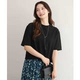 [洗える]ドット調アイレット レースTシャツ | MK MICHEL KLEIN | 詳細画像8 