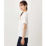 イニシャル刺繍コットンTシャツ/UVカット/接触冷感/洗える | MK MICHEL KLEIN | 詳細画像14