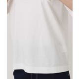 イニシャル刺繍コットンTシャツ/UVカット/接触冷感/洗える | MK MICHEL KLEIN | 詳細画像18
