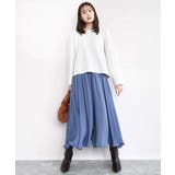 起毛サテンガウチョパンツ/洗える | MK MICHEL KLEIN | 詳細画像13 