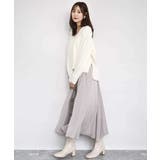 起毛サテンガウチョパンツ/洗える | MK MICHEL KLEIN | 詳細画像30 