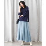 起毛サテンガウチョパンツ/洗える | MK MICHEL KLEIN | 詳細画像5 