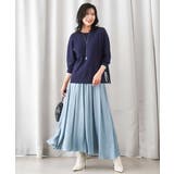 起毛サテンガウチョパンツ/洗える | MK MICHEL KLEIN | 詳細画像6 